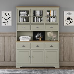 View Brampton soft green painted large dresser View Brampton soft green painted large dresser