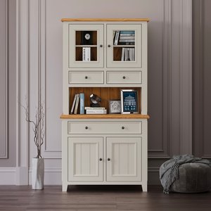 View Weymouth oak and soft white painted small dresser View Weymouth oak and soft white painted small dresser