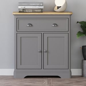 View Felton oak and light grey painted hallway sideboard View Felton oak and light grey painted hallway sideboard