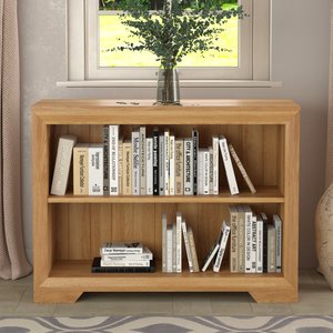 View Tilt 100 solid oak small bookcase View Tilt 100 solid oak small bookcase