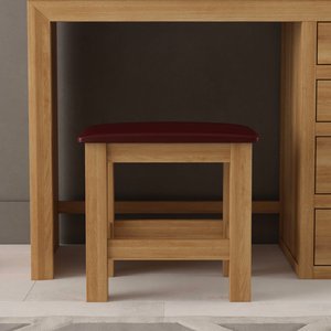 View Tilt solid oak dressing table stool View Tilt solid oak dressing table stool