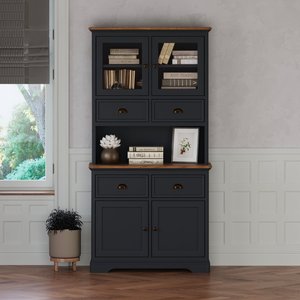 View Bridstow oak and blue painted small dresser View Bridstow oak and blue painted small dresser