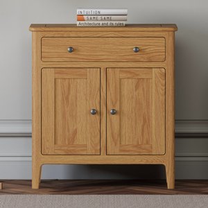 View Solid oak hallway console & sideboard View Solid oak hallway console & sideboard