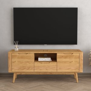 View Rosa solid oak large tv cabinet View Rosa solid oak large tv cabinet