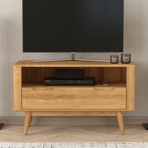View Rosa solid oak small tv cabinet View Rosa solid oak small tv cabinet