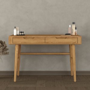 View Rosa solid oak dressing table / computer desk View Rosa solid oak dressing table / computer desk