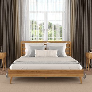 View Rosa solid oak super king bed View Rosa solid oak super king bed