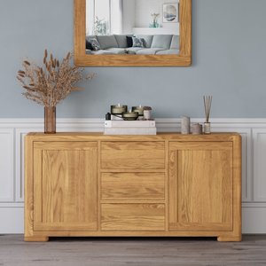 View Harper solid oak extra large sideboard View Harper solid oak extra large sideboard