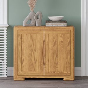 View Harper solid oak small sideboard View Harper solid oak small sideboard