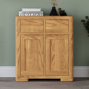 View Harper solid oak hallway sideboard View Harper solid oak hallway sideboard