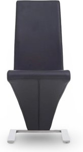 View Aldo black set of 2 fabric dining chairs View Aldo black set of 2 fabric dining chairs