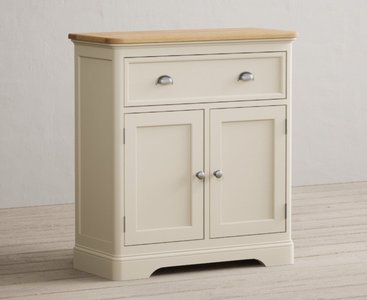 View Madley oak and cream painted hallway sideboard View Madley oak and cream painted hallway sideboard