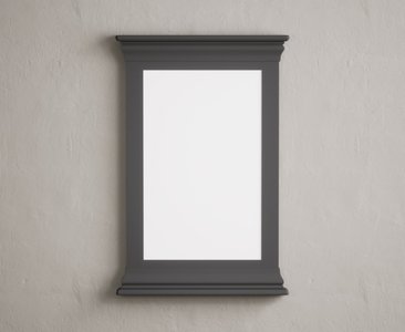 View Charwood charcoal painted large mirror View Charwood charcoal painted large mirror
