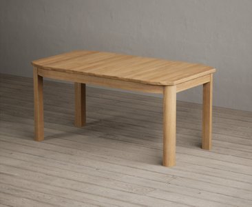 View Extending somerton 160cm solid oak dining table View Extending somerton 160cm solid oak dining table