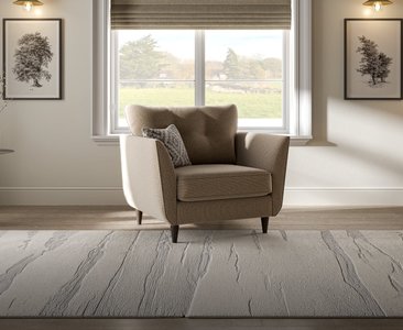View Capri caramel fabric armchair View Capri caramel fabric armchair