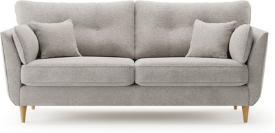 View Capri cloud boucle fabric 3 seater sofa View Capri cloud boucle fabric 3 seater sofa