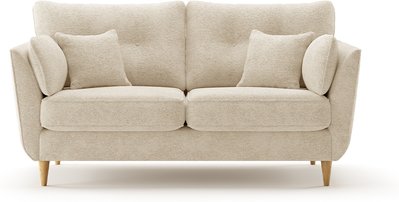 View Capri natural boucle fabric 2 seater sofa View Capri natural boucle fabric 2 seater sofa