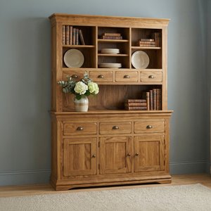 View Burford rustic solid oak large dresser View Burford rustic solid oak large dresser
