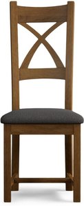 View Charcoal grey rustic solid oak chairs View Charcoal grey rustic solid oak chairs