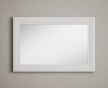 View Signal white painted 90cm mirror View Signal white painted 90cm mirror