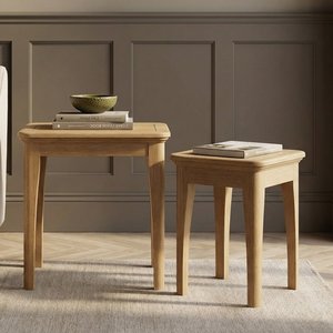 View Cambridge solid oak nest of tables View Cambridge solid oak nest of tables