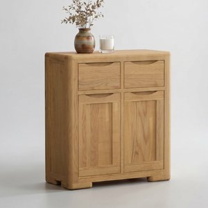 View Harper solid oak hallway sideboard View Harper solid oak hallway sideboard