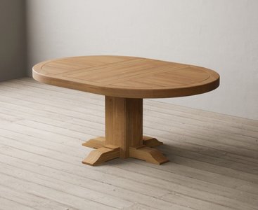 View Extending helmsley oak pedestal dining table View Extending helmsley oak pedestal dining table