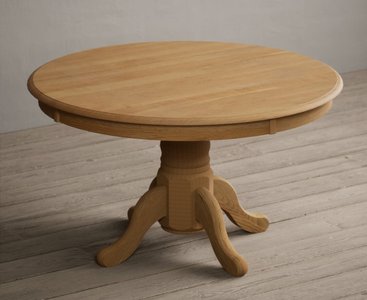 View Hertford 120cm fixed top solid oak dining table View Hertford 120cm fixed top solid oak dining table