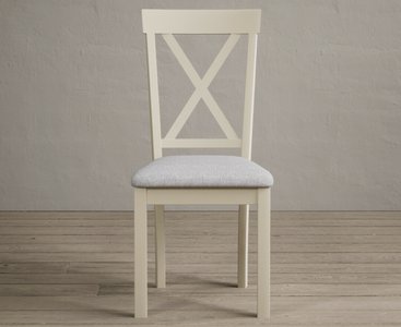 View Hertford light grey set of 2 painted dining chairs View Hertford light grey set of 2 painted dining chairs