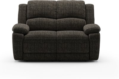 View Lawrence charcoal fabric 2 seater recliner sofa View Lawrence charcoal fabric 2 seater recliner sofa