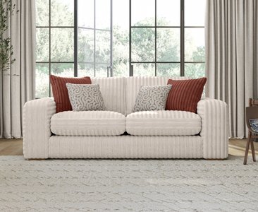 View Milan natural fabric 2 seater sofa View Milan natural fabric 2 seater sofa