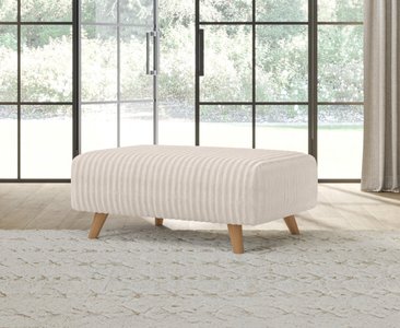View Milan natural fabric footstool View Milan natural fabric footstool