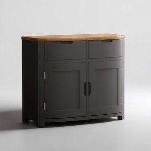 View Bradwell oak and charcoal painted small sideboard View Bradwell oak and charcoal painted small sideboard