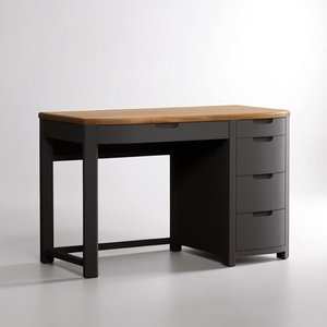 View Bradwell oak and charcoal painted computer desk View Bradwell oak and charcoal painted computer desk