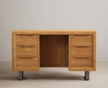 View Parker solid oak dressing table View Parker solid oak dressing table