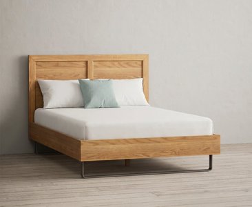 View Parker solid oak double bed View Parker solid oak double bed