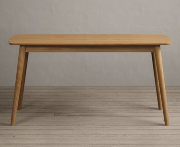View Nordic 150cm solid oak dining table View Nordic 150cm solid oak dining table