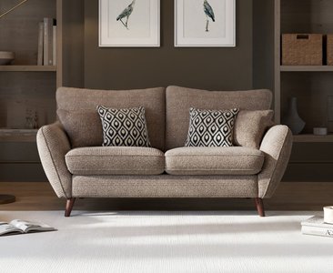 View Palma truffle chenille fabric 2 seater sofa View Palma truffle chenille fabric 2 seater sofa