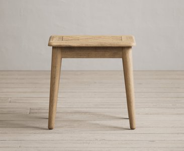 View Solid oak dressing table stool | herringbone detail View Solid oak dressing table stool | herringbone detail