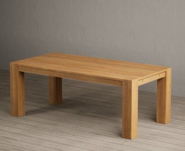 View Sheringham 200cm solid oak dining table View Sheringham 200cm solid oak dining table