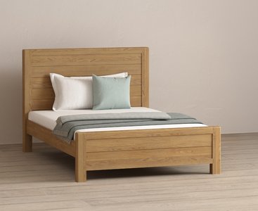 View Somerton curved solid oak double bed View Somerton curved solid oak double bed