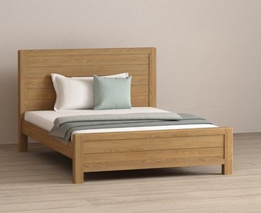 View Somerton curved solid oak king size bed View Somerton curved solid oak king size bed