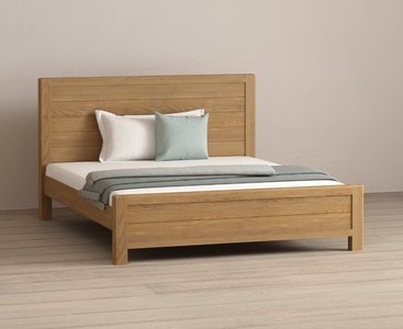 View Somerton curved solid oak super king size bed View Somerton curved solid oak super king size bed
