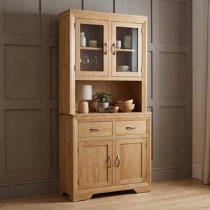 View Tilt 100 solid oak small dresser