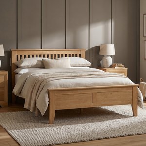 View Tilt 100 solid oak king size bed