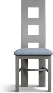 View Painted blue set of 2 painted dining chairs View Painted blue set of 2 painted dining chairs