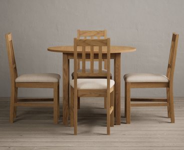 View Extending york 90cm solid oak dining table with 4 blue york chairs View Extending york 90cm solid oak dining table with 4 blue york chairs