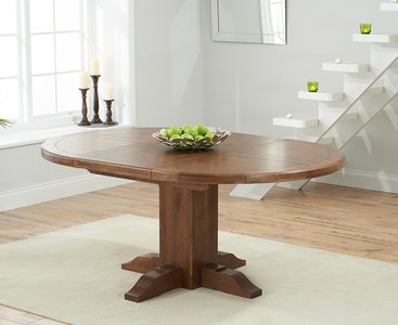 View Extending helmsley dark oak pedestal dining table View Extending helmsley dark oak pedestal dining table