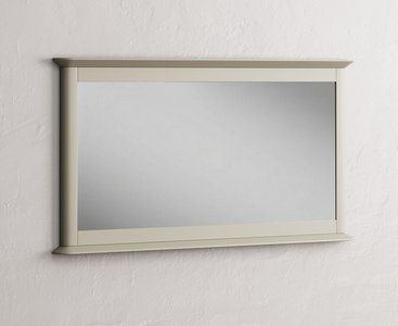 View Ancona oak and soft green painted wall mirror View Ancona oak and soft green painted wall mirror