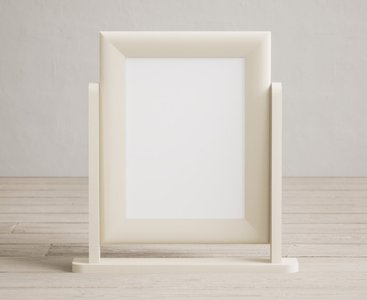 View Cream painted dressing table mirror View Cream painted dressing table mirror